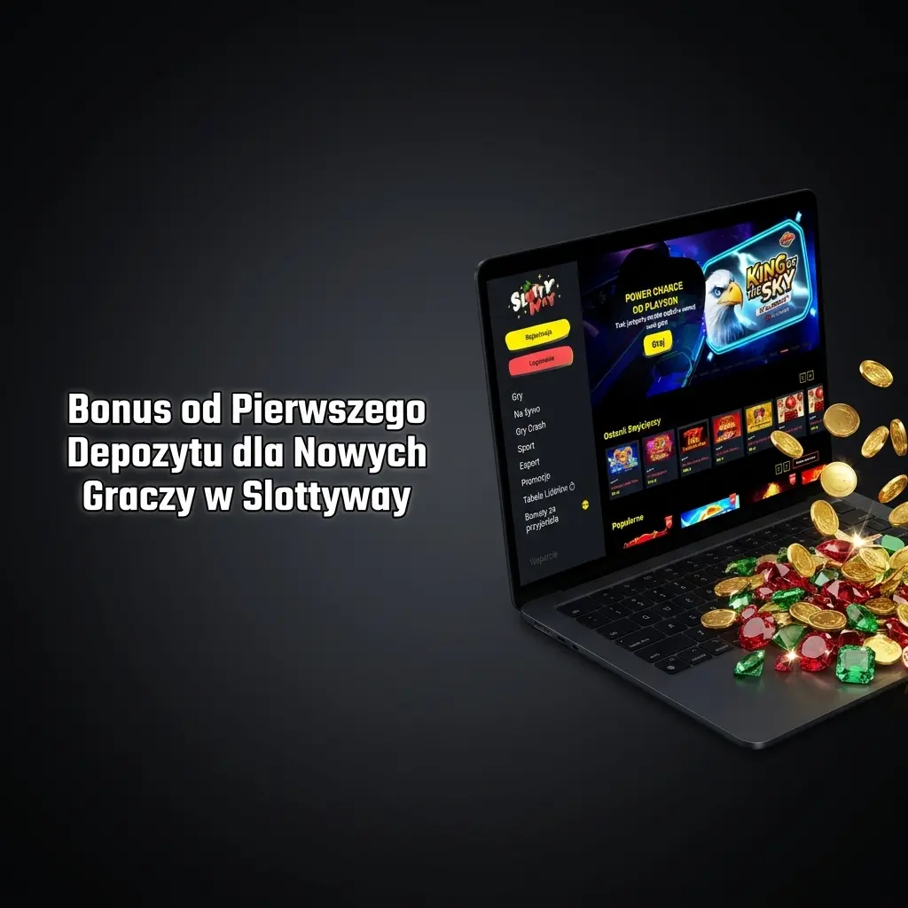 Slottyway bonus powitalny 200% od pierwszego depozytu dla nowych graczy z Polski