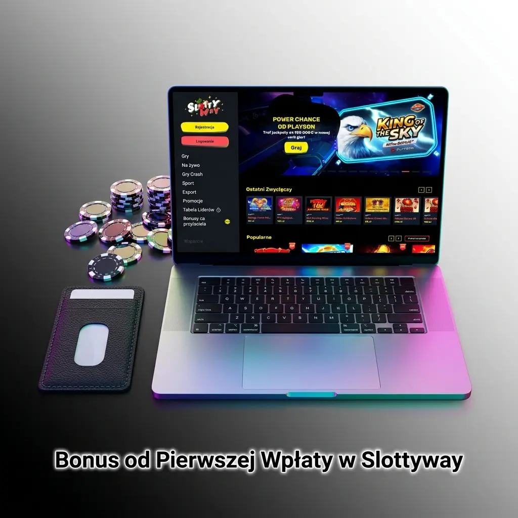 Bonus powitalny 200% w Slottyway - wpłać 100 PLN i zgarnij 200 PLN extra dla nowych graczy