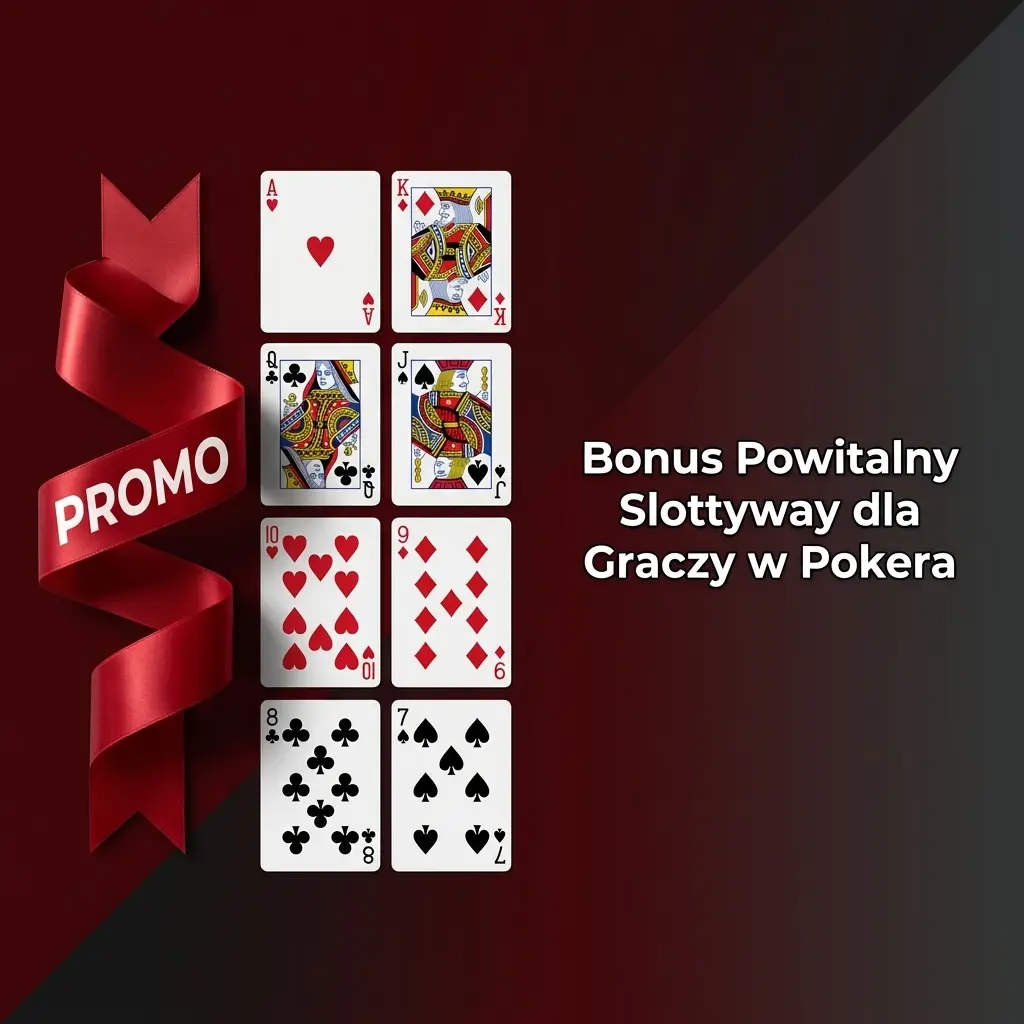 Bonus powitalny 200% w Slottyway dla graczy w pokera – minimalna wpłata 20 PLN