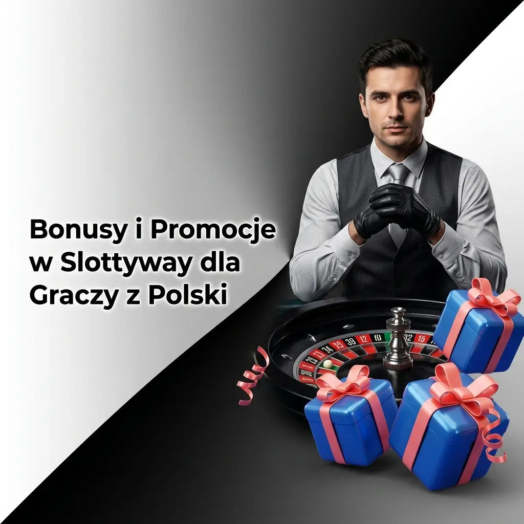 Tabela bonusów i promocji w Slottyway dla graczy z Polski, w tym bonus powitalny 200%