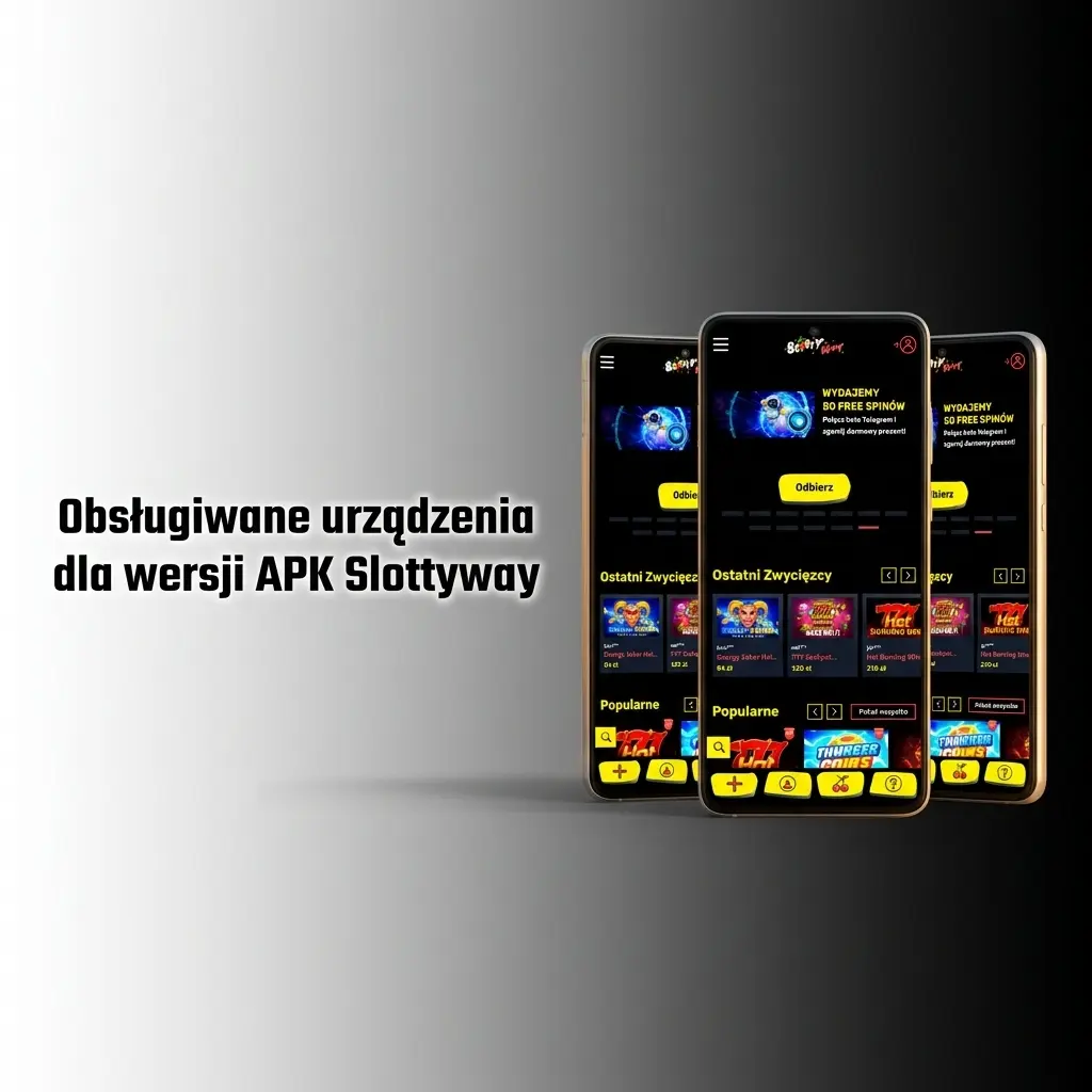 Lista obsługiwanych smartfonów Android dla aplikacji APK Slottyway – Samsung, Xiaomi, Google Pixel i inne