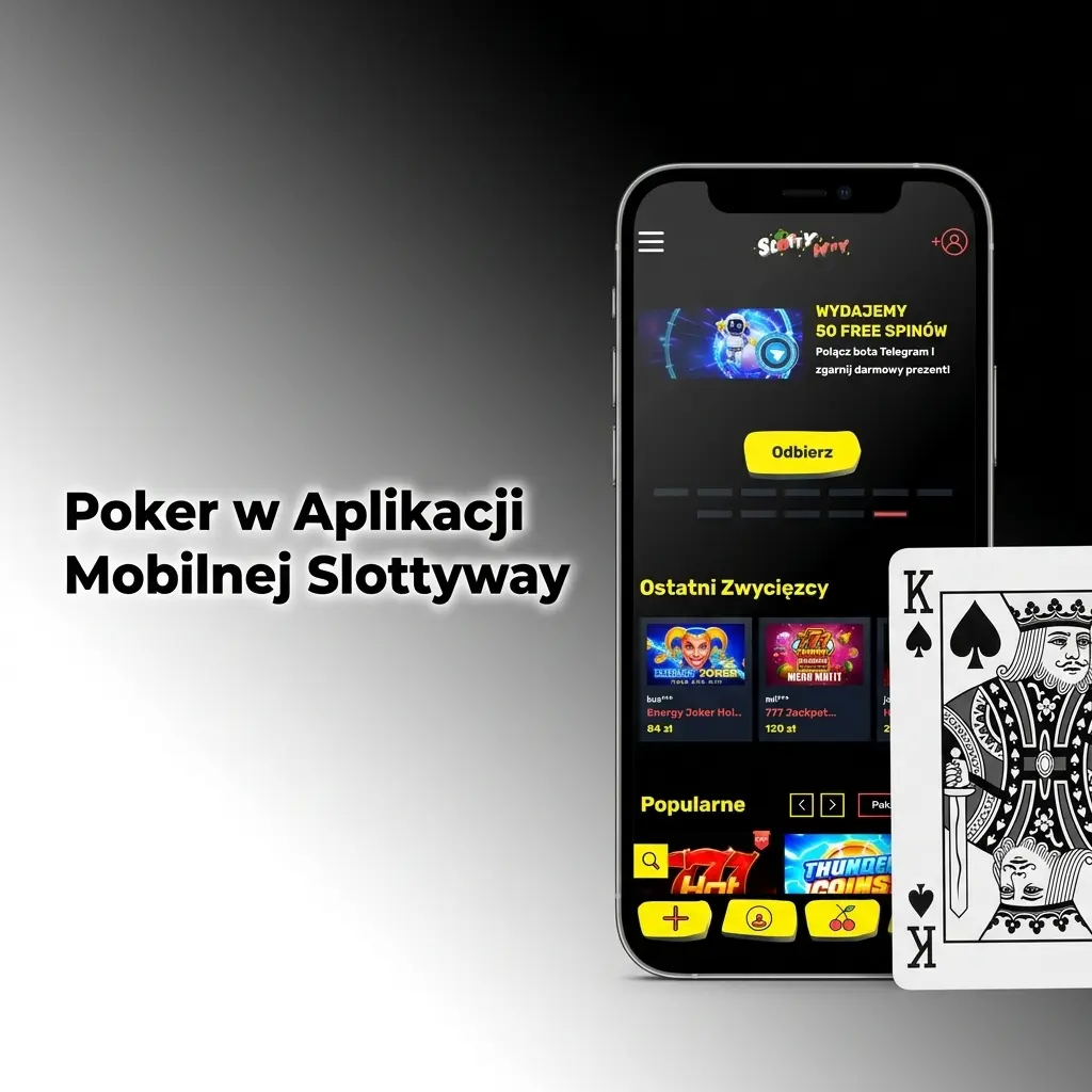 Poker w aplikacji mobilnej Slottyway na Android i iOS z bonusem 200% od pierwszej wpłaty