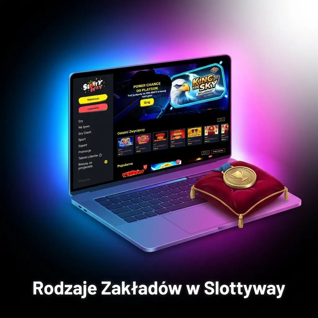Rodzaje zakładów sportowych w Slottyway: single, akumulator i system z opisem zasad i ryzyka