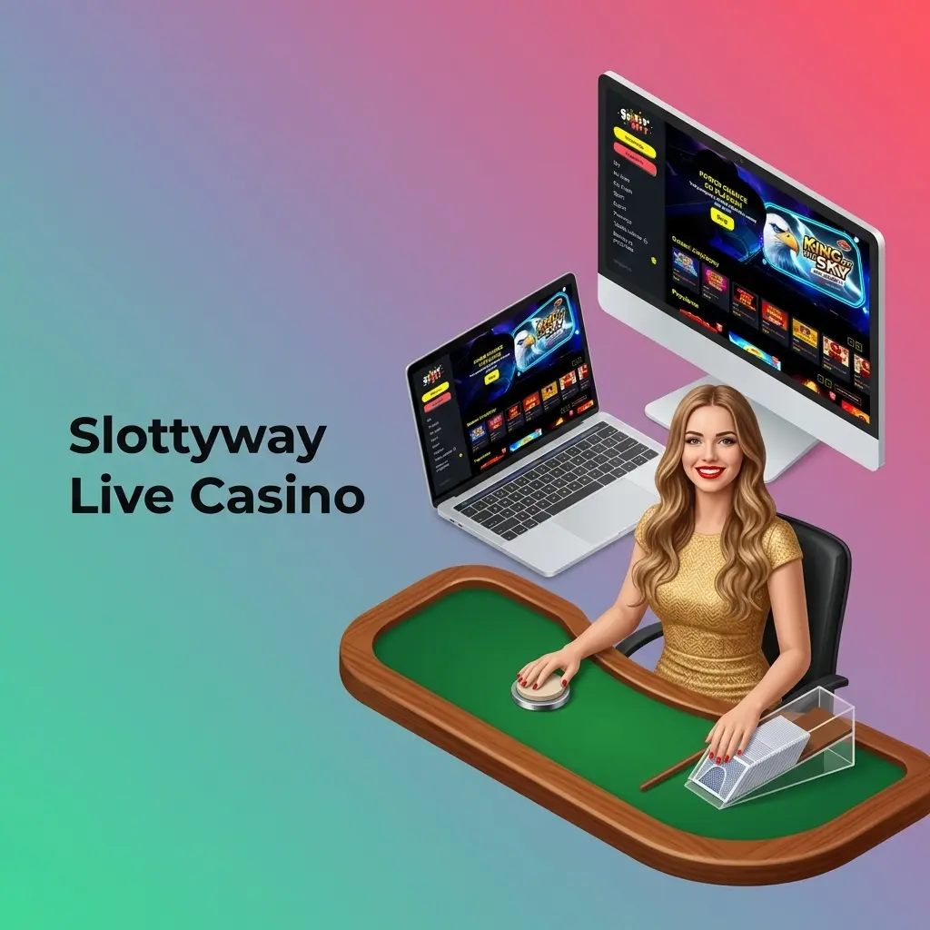 Kasyno na żywo Slottyway z krupierami HD – ruletka, blackjack, baccarat i Crazy Time