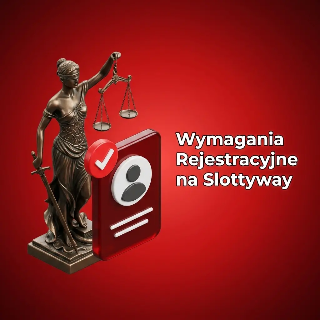 Wymagania rejestracyjne Slottyway: wiek 18+, jedno konto, prawdziwe dane osobowe i zgoda na regulamin