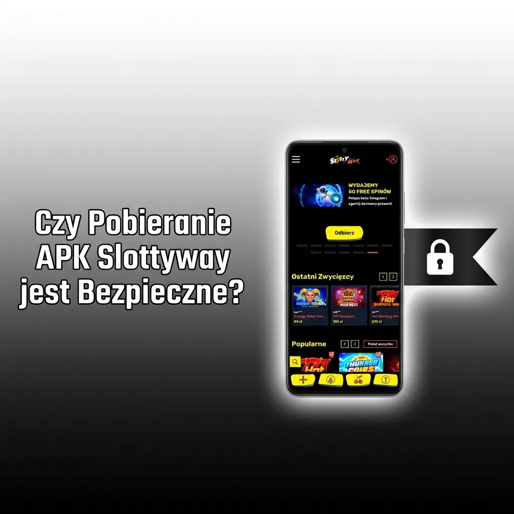 Bezpieczne pobieranie APK Slottyway z licencją Curaçao i szyfrowaniem SSL 256-bit