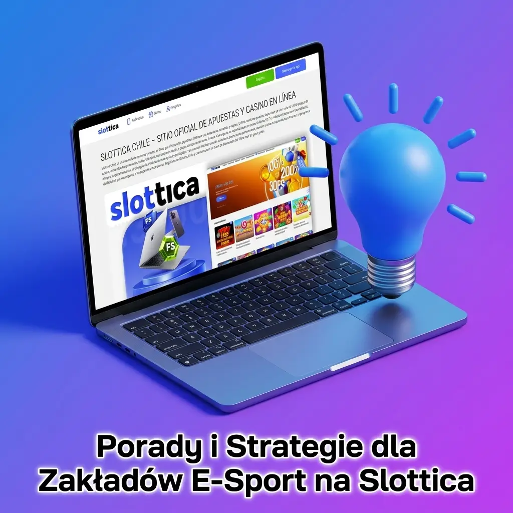 Porady i strategie zakładów e-sport na Slottica – analiza formy, bankroll i zakłady live