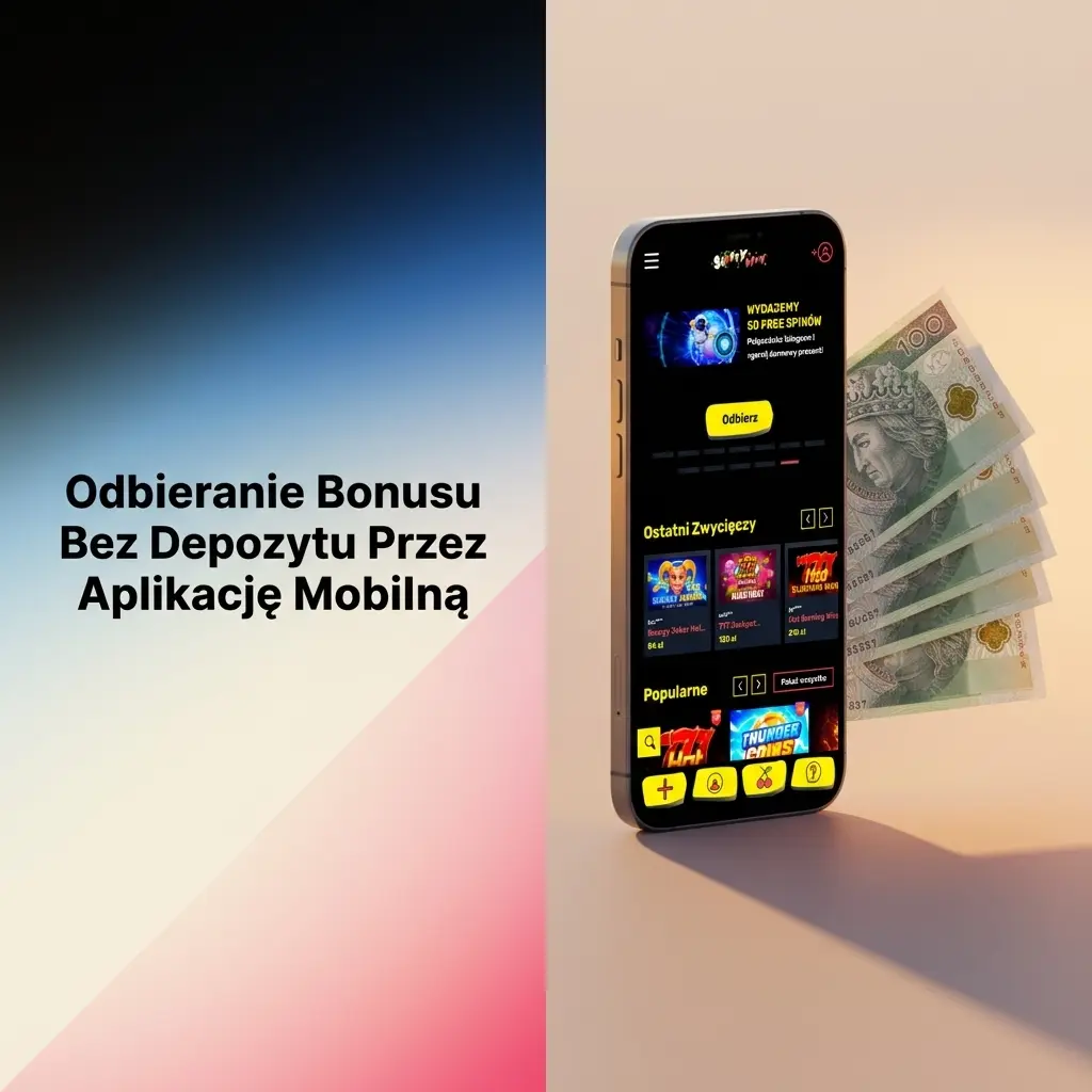 Aplikacja mobilna Slottyway na iOS i Android do aktywacji bonusu bez depozytu i gry w kasynie